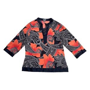 Ann Taylor Petites Paisley Tunic MP
